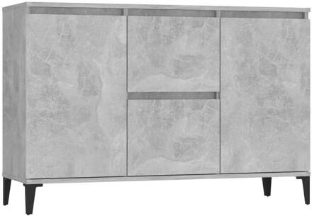 vidaXL Dressoir 104x35x70 cm spaanplaat betongrijs