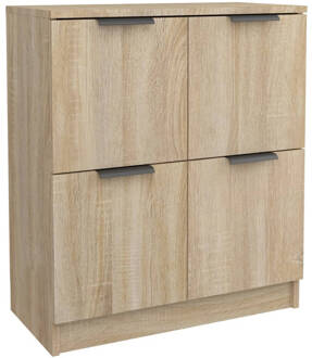 vidaXL Dressoir Sonoma eiken Bruin