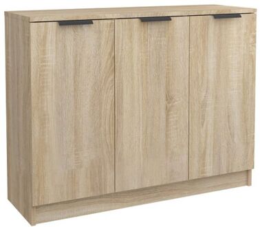 vidaXL Dressoir Sonoma eiken Bruin