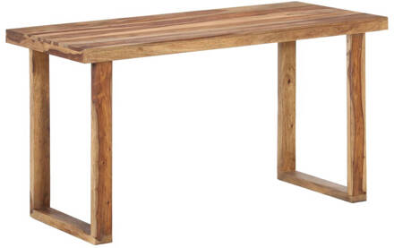 vidaXL Eettafel 140 x 70 x 76 cm Bruin