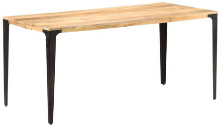 vidaXL Eettafel 160 x 80 x 76 cm Bruin