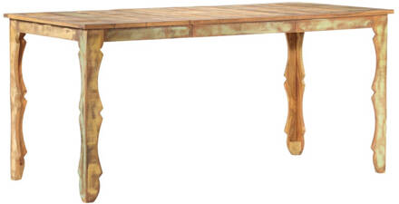 vidaXL Eettafel 160 x 80 x 76 cm Bruin