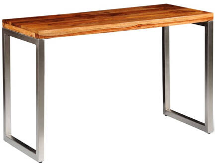 vidaXL Eettafel Bruin