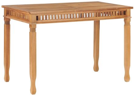 vidaXL Eettafel Bruin