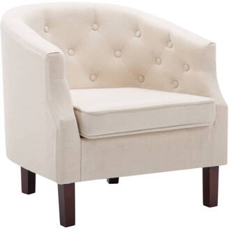 vidaXL Fauteuil Beige