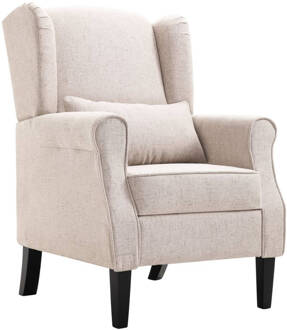 vidaXL Fauteuil Beige