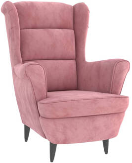 vidaXL Fauteuil Roze