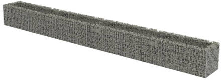 vidaXL Gabion plantenbak 540x50x50 cm gegalvaniseerd staal