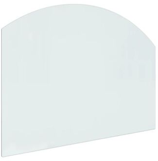 vidaXL Glasplaat openhaard 80x60 cm