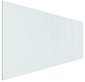 vidaXL Glasplaat openhaard rechthoekig 120x50 cm