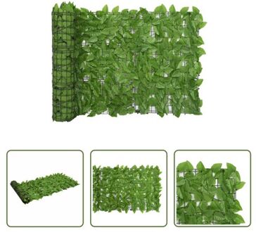 vidaXL Groene Privacy Scherm - 600 x 75 cm - Polyethyleen en stof