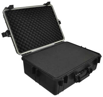 vidaXL Hardcase Transportkoffer Met Schuimvulling Zwart