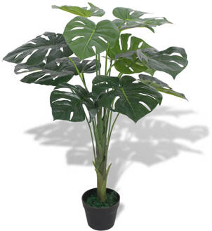 vidaXL Kunst monstera plant met pot 70 cm groen