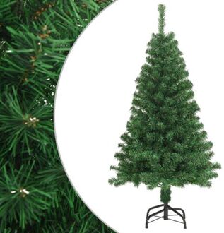 vidaXL Kunstkerstboom met dikke takken 150 cm PVC groen