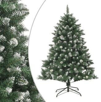 vidaXL Kunstkerstboom met standaard 150 cm PVC Wit