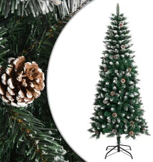 vidaXL Kunstkerstboom met standaard 180 cm PVC groen