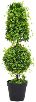 vidaXL Kunstplant met pot buxus 100 cm groen