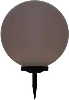 vidaXL LED-solarlamp rond 50 cm RGB