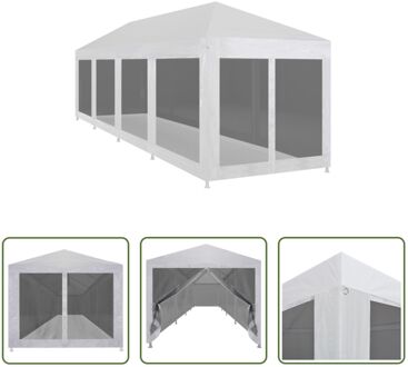 vidaXL Partytent - 12x3x2.55m - Waterdicht - Uv-bestendig