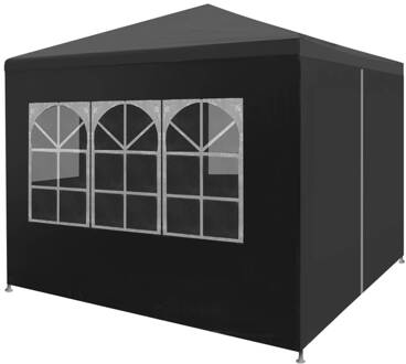 vidaXL Partytent 3x3 m antraciet Grijs