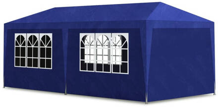 vidaXL Partytent 3x6 m blauw