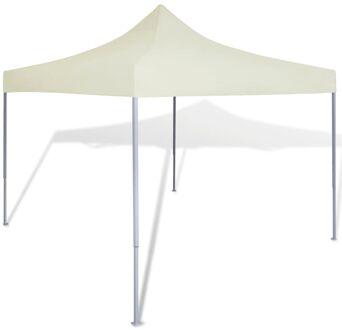 vidaXL Partytent inklapbaar 3x3 m crème