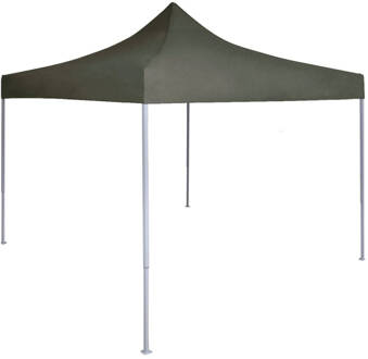 vidaXL Partytent professioneel inklapbaar 2x2 m staal antraciet Grijs