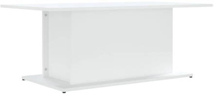 vidaXL Salontafel 102x55,5x40 cm spaanplaat wit