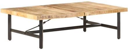 vidaXL Salontafel 142x90x42 cm massief mangohout Bruin