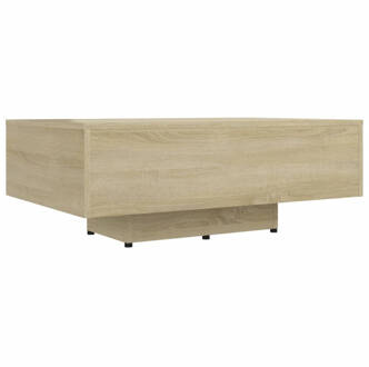 vidaXL Salontafel 85x55x31 cm spaanplaat sonoma eikenkleurig Bruin