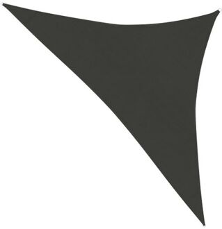 vidaXL Schaduwdoek Driehoekig Hdpe 2.5x2.5x3.5m - Antraciet