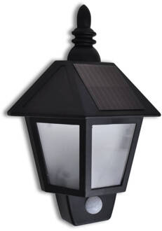 vidaXL Solar Muurlamp met bewegingssensor