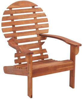 vidaXL Stoel Adirondack massief acaciahout Bruin