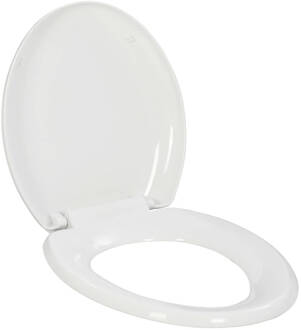 vidaXL Toiletbril soft-close quick-release design wit