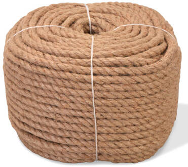 vidaXL Touw 100% jute 12 mm 100 m