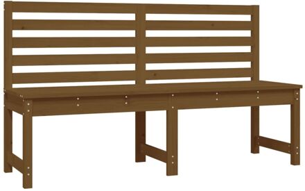 vidaXL Tuinbank 157,5 cm massief grenenhout honingbruin