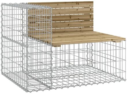 vidaXL Tuinbank schanskorfontwerp 92x71x65,5 cm geïmpregneerd hout Bruin