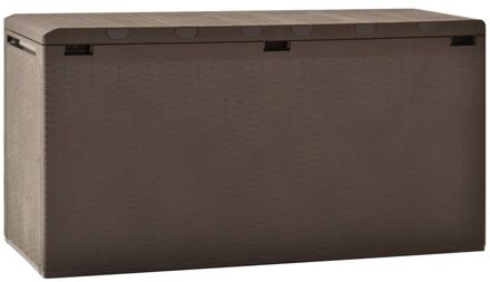 vidaXL Tuinbox 114x47x60 cm bruin