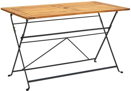 vidaXL Tuintafel 120 x 70 x 74 cm Bruin