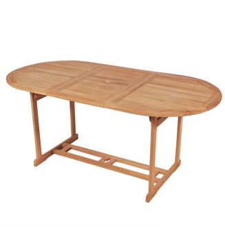 vidaXL Tuintafel 180 x 90 x 75 cm Bruin