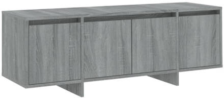 vidaXL Tv-meubel 120x30x40,5 cm spaanplaat grijs sonoma eikenkleurig