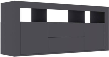 vidaXL Tv-meubel 120x30x50 Cm Spaanplaat Grijs