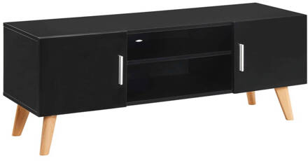 vidaXL Tv-meubel 120x40x46 cm MDF zwart