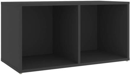 vidaXL Tv-meubel 72x35x36,5 cm spaanplaat grijs