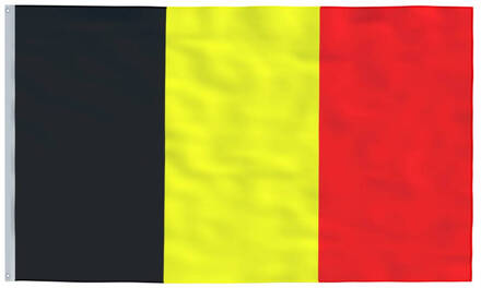 vidaXL Vlag België 90x150 cm  VDXL_146040