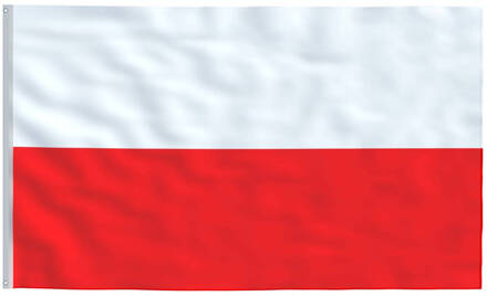 vidaXL Vlag Polen 90x150 cm  VDXL_146056