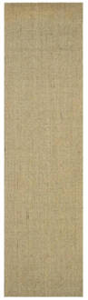 vidaXL Vloerkleed 66x250 cm natuurlijk sisal taupe