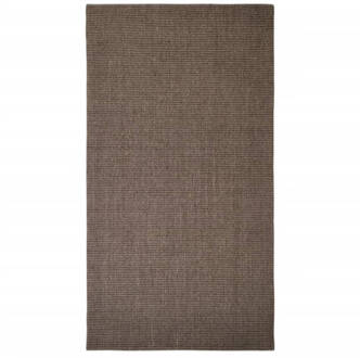 vidaXL Vloerkleed 80x150 cm natuurlijk sisal bruin