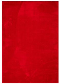 vidaXL Vloerkleed HUARTE laagpolig zacht wasbaar 140x200 cm rood