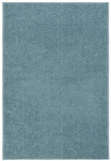 vidaXL Vloerkleed kortpolig 200x290 cm blauw